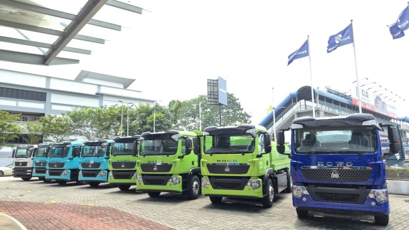 Sendok Demonstrates Sanitisation Trucks