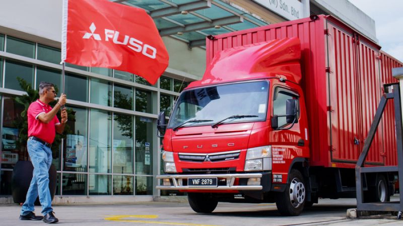FUSO TF Canter Demonstrates Outstanding Real-World Fuel Efficiency